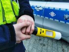policja alkomat pijany