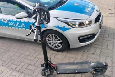 policja hulajnoga